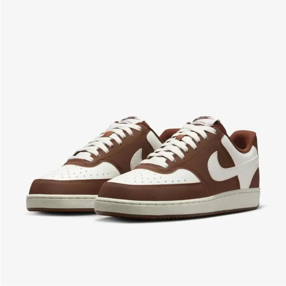 Nike Court Vision Low IM1652-101 Sneaker Womens 10 Ivory Lifestyle Shoes DDK1237
